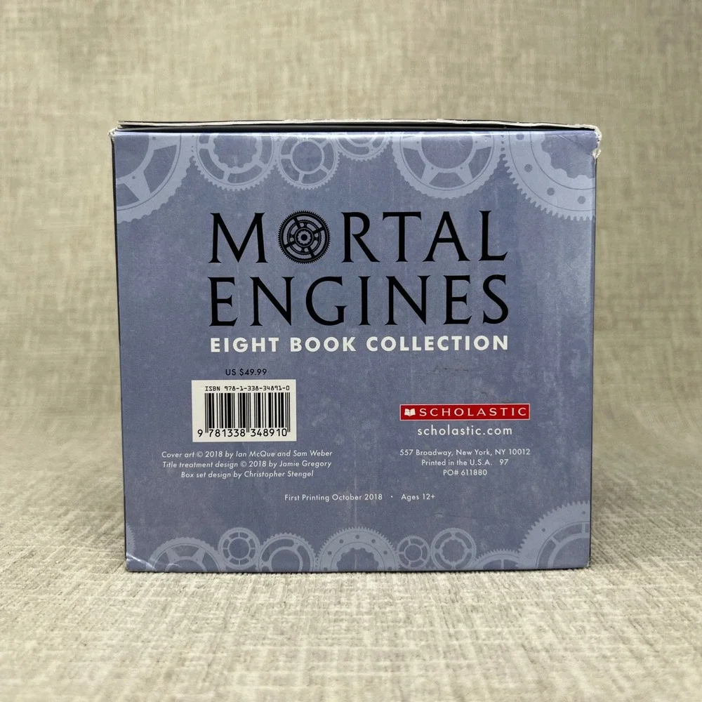 Mortal Engines Eight Book Collection Philip Reeve Scholastic Paperback Box Set